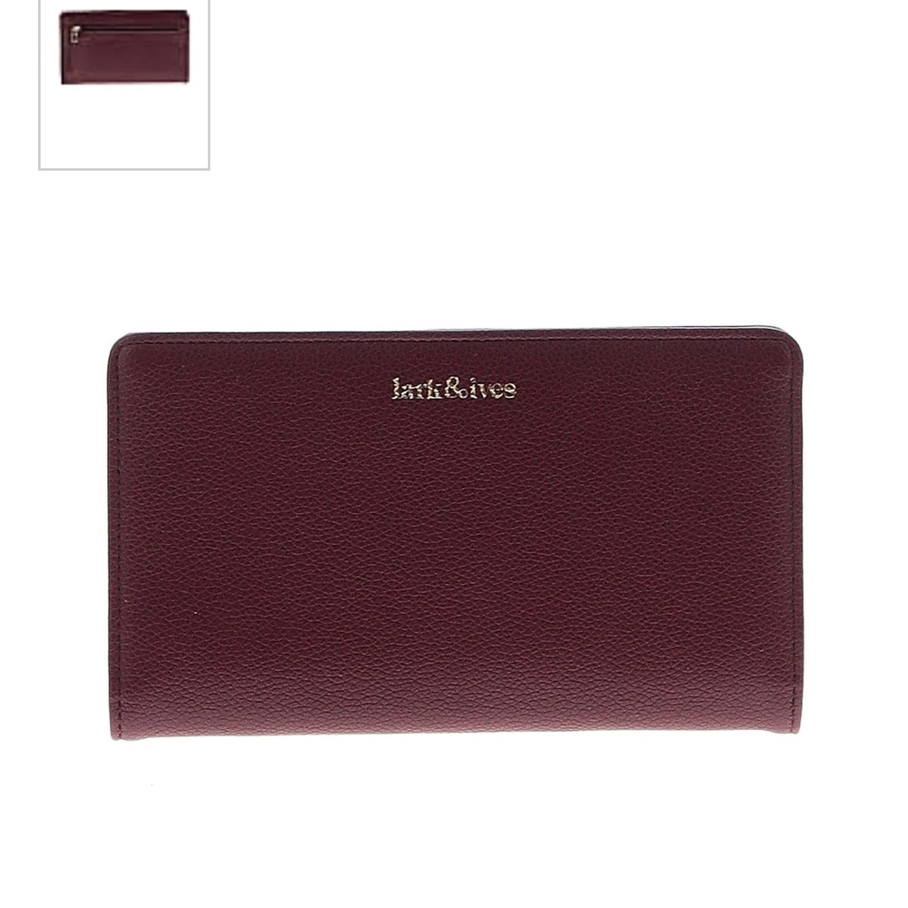 Lark & Ives Burgandy Cardholder